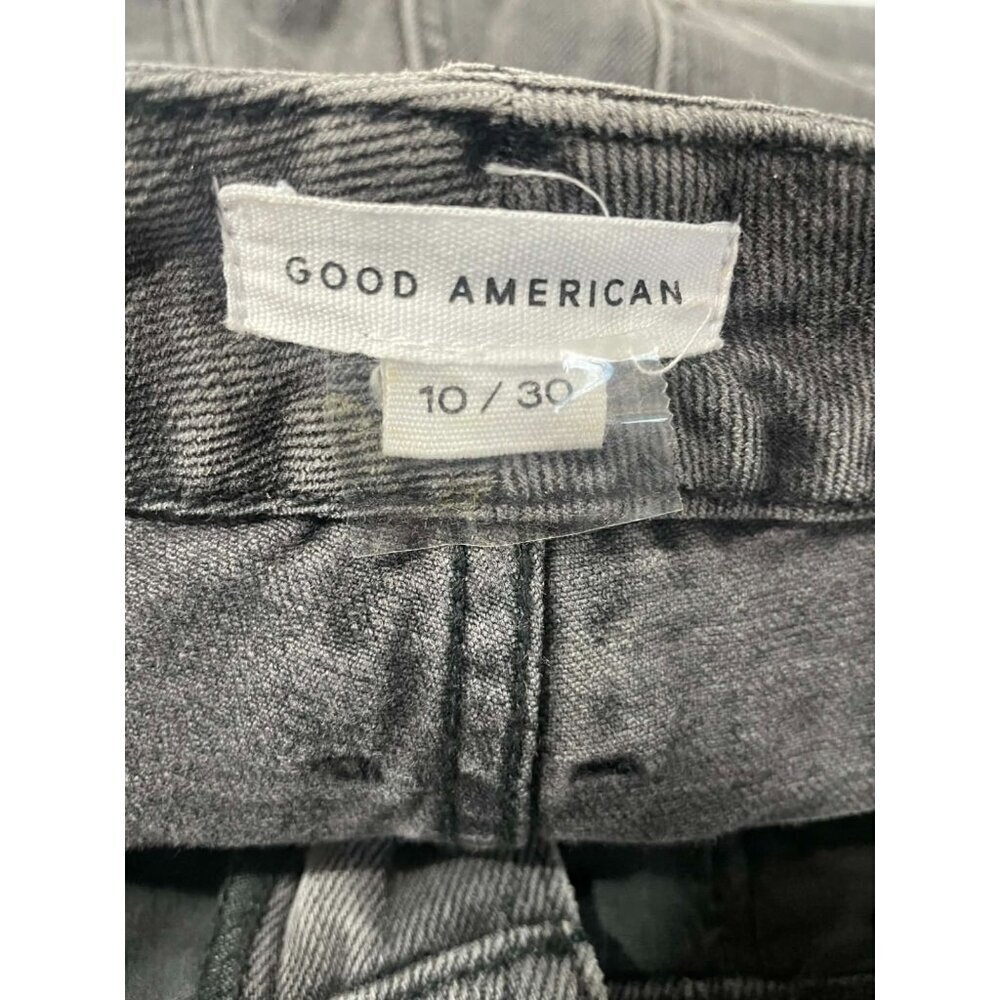 Good American Size 10 30 Jeans Distressed Denim - Picture 7 of 10